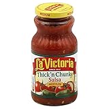La Victoria Thick'n Chunky Salsa, Medium, 16-Ounce (Pack of 12)