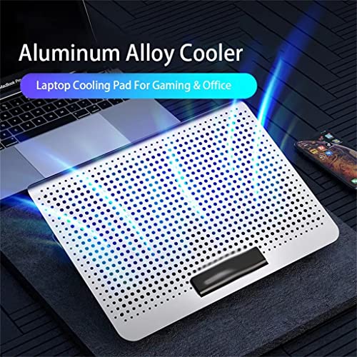 Base refrigerante para laptop con ventilador silencioso ajustable miniatura 5