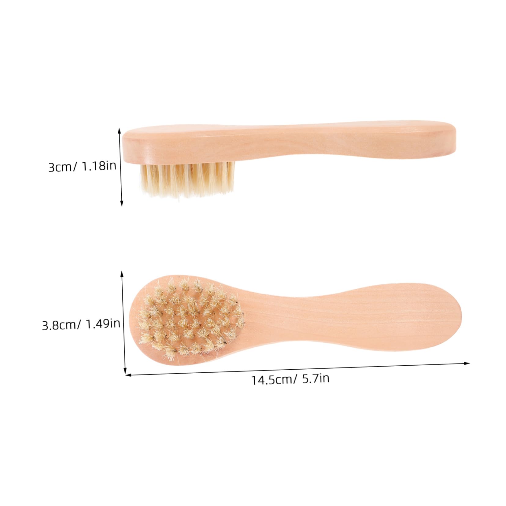 ARTSEWPLY 5Pcs Soft Bristle Facial Cleansing Brush Deep Cleaning Skin Care Tool for Gentle Exfoliation and Daily Use for Unclogging Pores and Removing Dead Skin