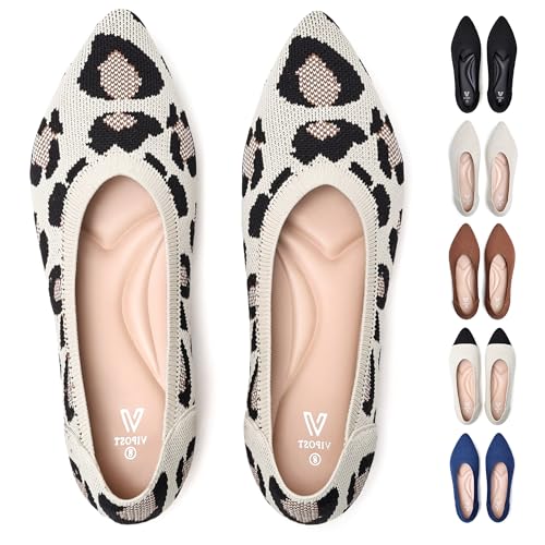 Vipost Knit Foldable Ballet Flats