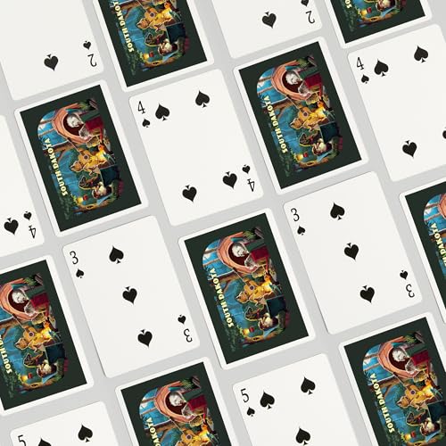 Baraja de 52 Cartas Póker South Dakota miniatura 4