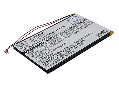 TCTK 1600mAh Akku für Samsung MP3-Player