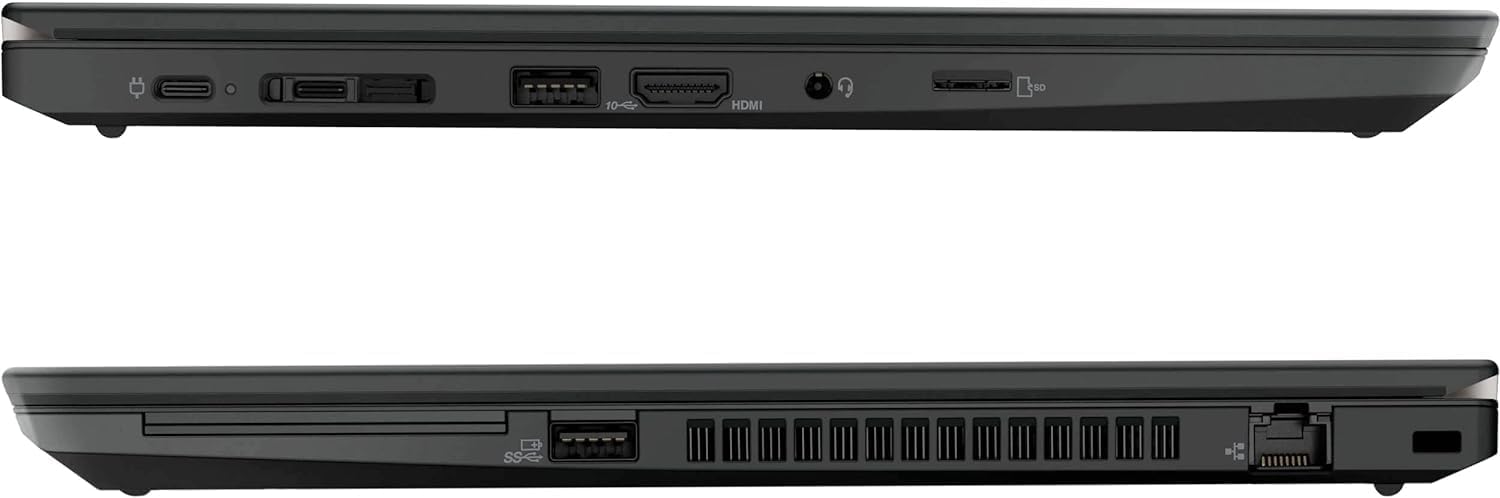 Lenovo Thinkpad T14 Gen 1 Business Laptop, 14" FHD (1920 x 1080), AMD Ryzen 5Pro 4650U, RAM DDR4 da 16 GB, SSD da 256 GB, tastiera QWERTY Windows 11 Pro (ricondizionato)