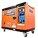 Produktbild DeTec. Diesel Generator 5500 Watt I 1-Zylinder 4-Takt Motor Stromgenerator Diesel leise 72 dB(A) I 1 Phasen Diesel Aggregat Stromerzeuger 230V I Diesel Stromaggregat mit E-Start Schallgedämmt