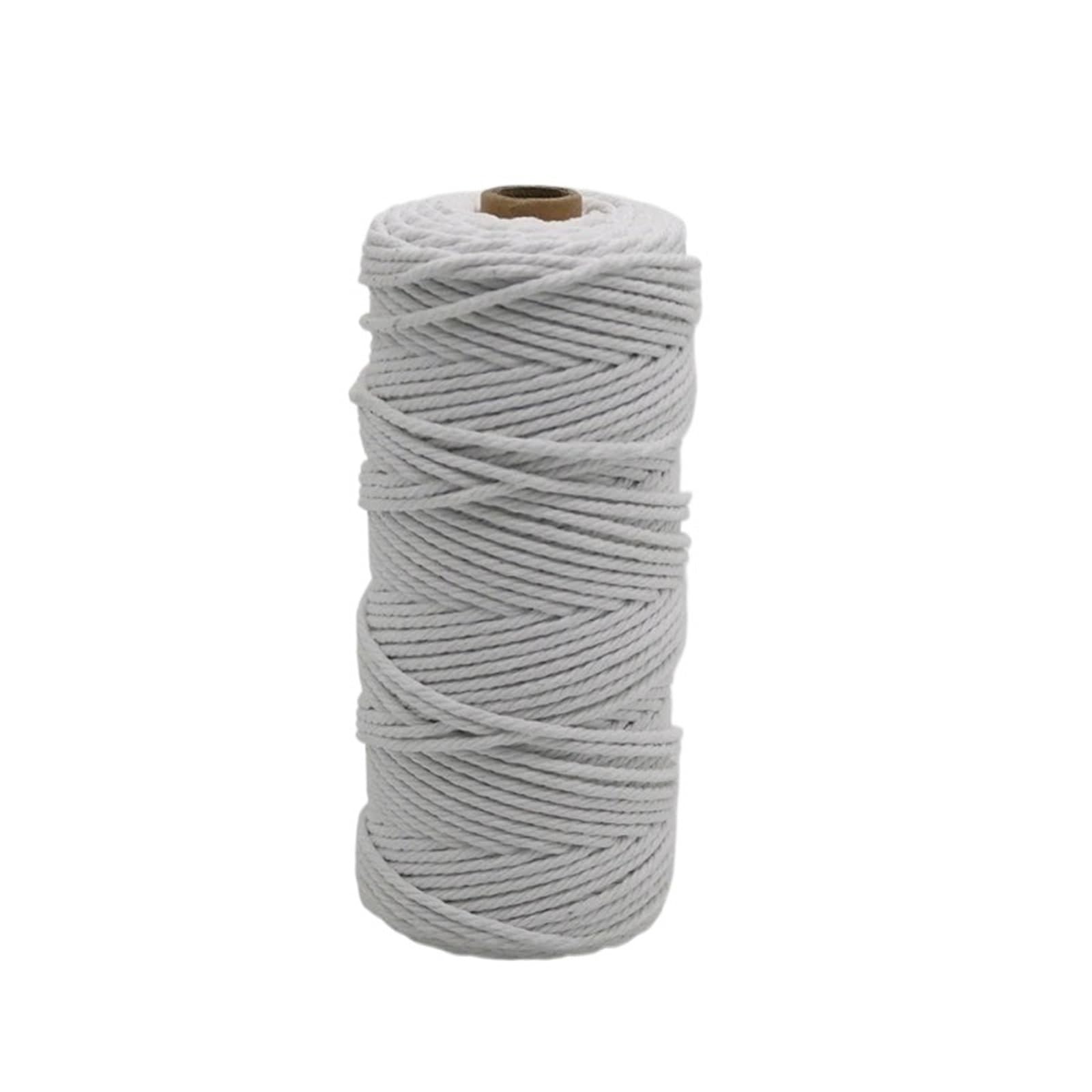 Cotton Macrame Cord 100m Macrame Cord 3.0mm/4mm Cotton Rope for Handmade Plant Hanger DIY Wall Hanging Making Arts Crafts(Color16,3.0mm-100m)