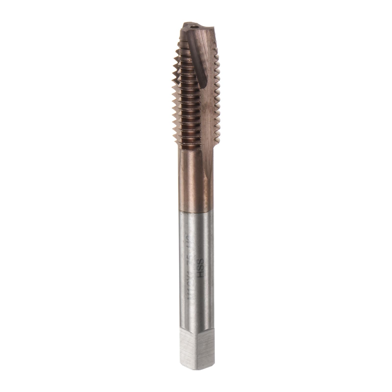 Macho de roscar M12 x 1,75 M35 HSS AlTiN para fresadora de torno 6