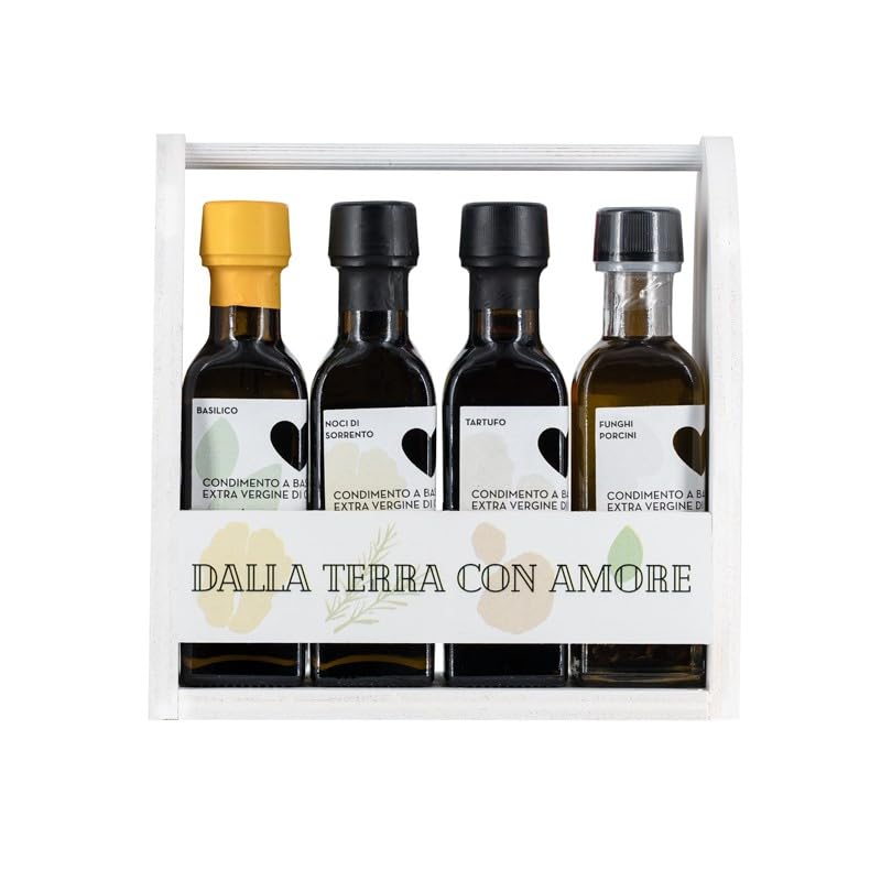 Elegancka kolekcja ręcznie wytwarzanych aromatyzowanych oliw z oliwek z pierwszego tłoczenia