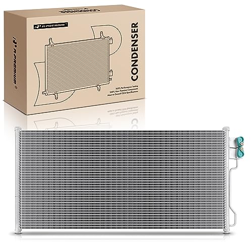 A-Premium Air Conditioning A/C Condenser Compatible with Ford Expedition 1997-2006 & Lincoln Blackwood 2002, Navigator 1998-2006, Replace# 4879, 6L1Z19712AA