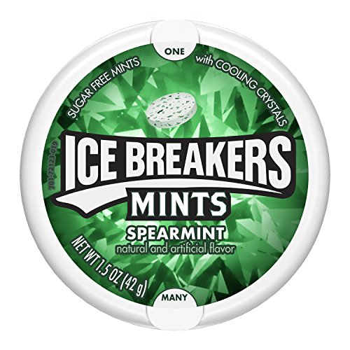 Ice Breakers Mints Ice Cubes Spearmint 1.5 Oz Tin