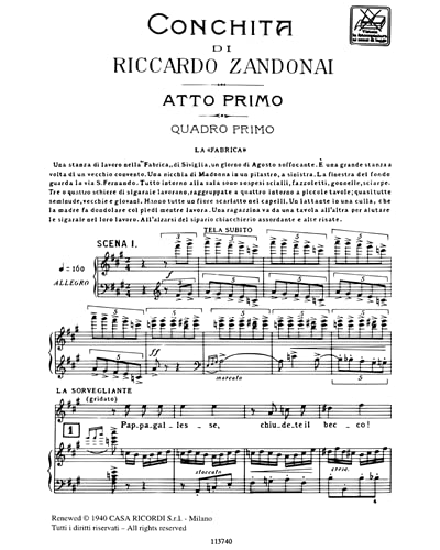 Opera Vocal Score Series. Riduzione per canto e pianoforte