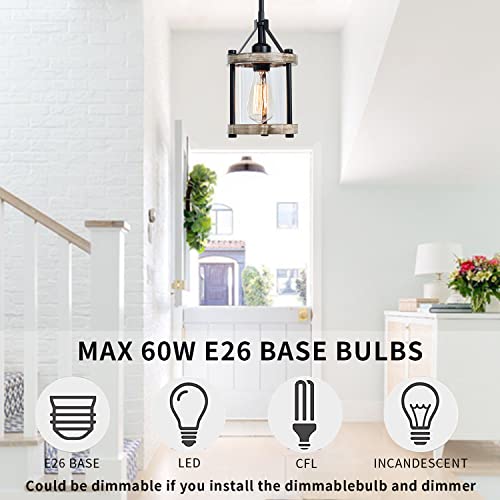 Farmhousependantlightrusticwhitewoodandmetalcagehanginglightfixtureswithglass43inchadjustableforflatandslopceilingpendantlightingforkitchenislandfoyerhallway Urban Country Home Decor Farmhouse pendant light rustic white wood and metal cage hanging light fixtures with glass 43 inch adjustable for flat and slop ceiling pendant lighting for kitchen island foyer hallway urban country home decor