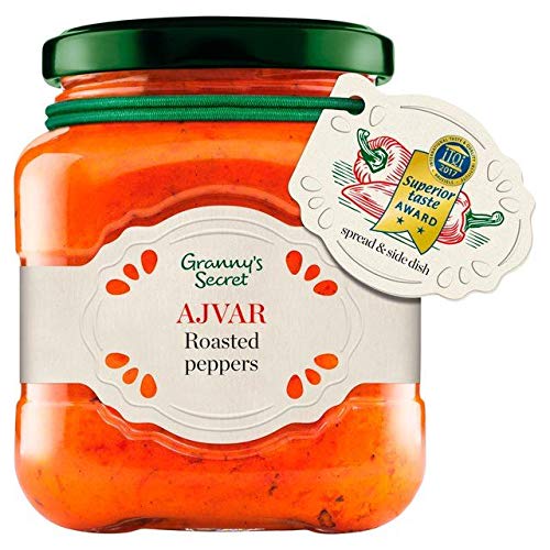 Granny's Secret Ajvar Mild Roasted Red Pepper Spread 200g