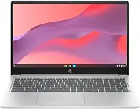 HP Laptop Chromebook 15a-nb0013dx para estudantes e negócios, tela HD de 15,6 polegadas, processador Intel N200, 8 GB DDR5 RAM, 64 GB eMMC, bateria de até 10 H, sistema operacional cromado, prata