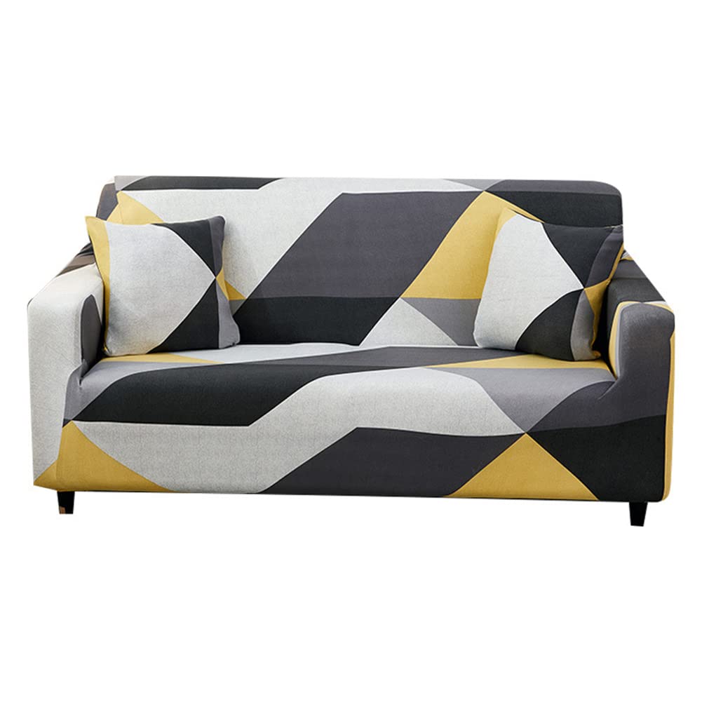 Housse de canapé antidérapante en jacquard extensible 90-140cm