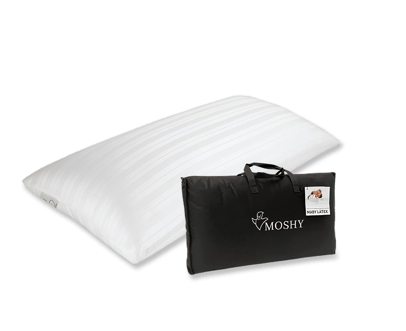 Moshy - Almohada Látex Maby de Moshy - 70 cm