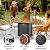 GarveeLife 28" Propane Fire Pit Table, 50000BTU Rectangle Fire Table with Cover, Sturdy Steel and Iron Fence Surface, CSA Safety Certified, Companion for Your Garden