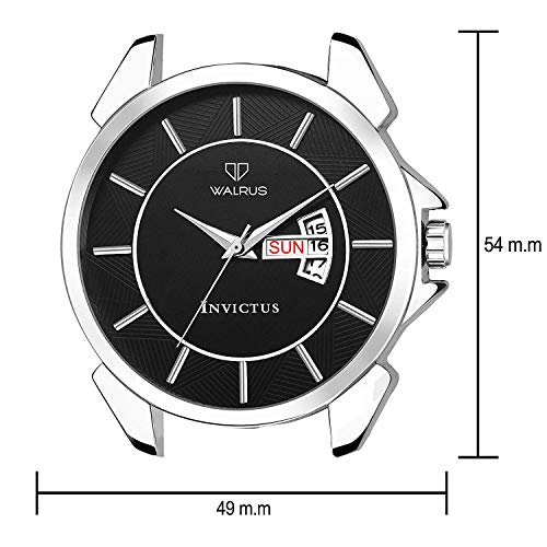 Image of Walrus Wrist Watch for Men| Analog Day Date Functioning - Professional & Casual Use- Japanese Quartz Movement | Business Watch Stylish
