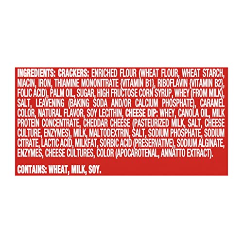 Handi-Snacks RITZ Crackers 'N Cheesy Dip Snack Packs, 12 Boxes of 6 Snack Packs (72 Total Packs) - Thumbnail 7