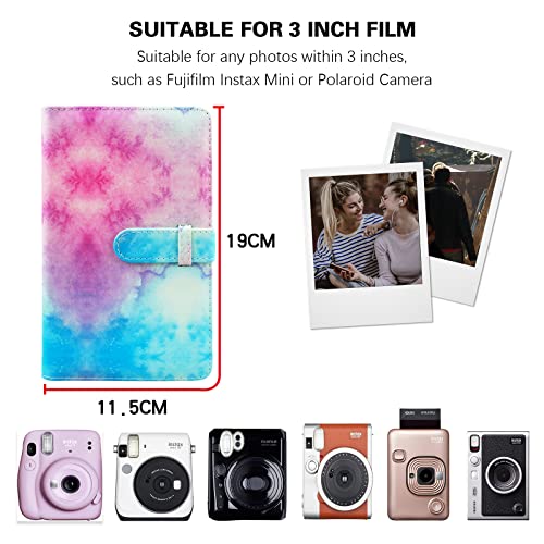Rieibi 96 Pockets Mini Photo Album - Image 2