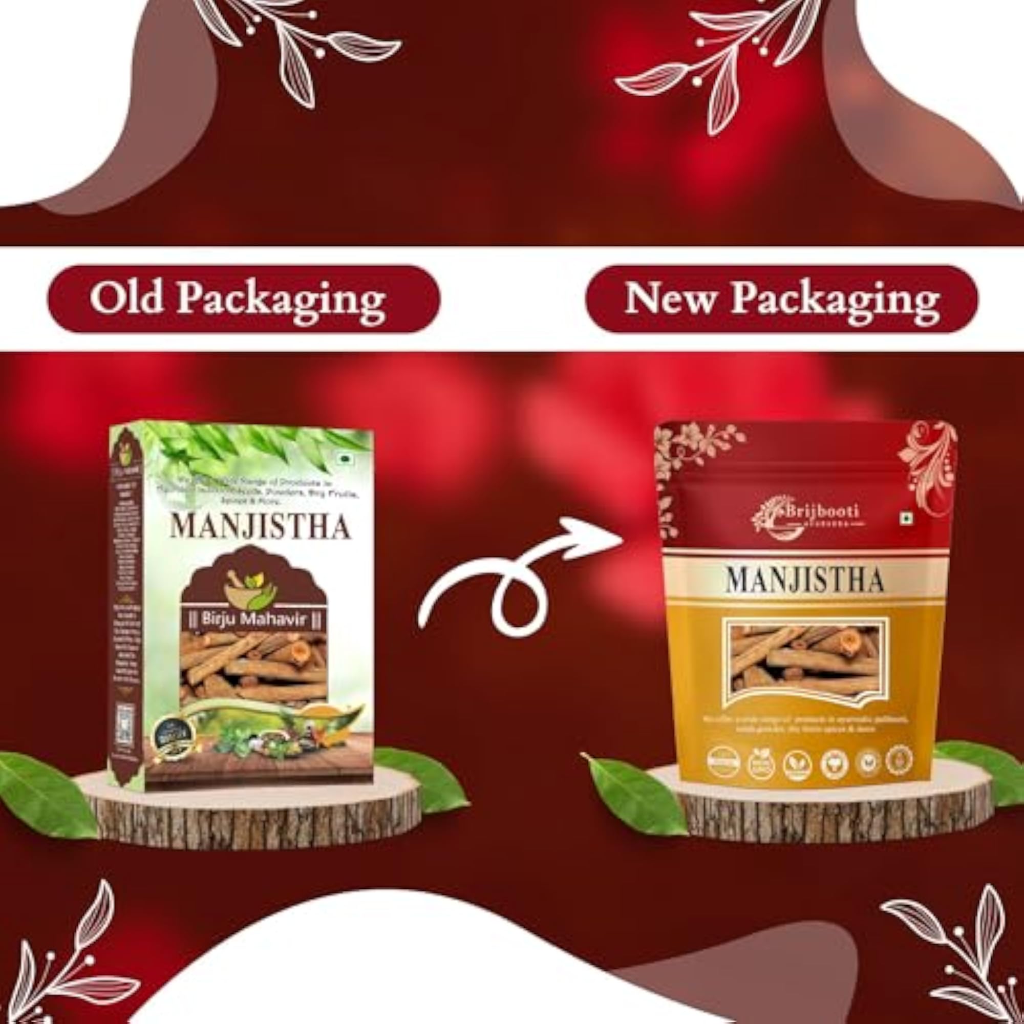 Birju Mahavir Organic Manjistha - 100 gm