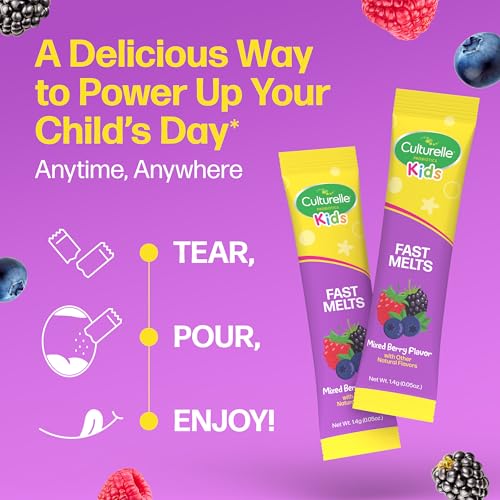 Culturelle Kids Complete Probiotic + Prebiotic Fast Melts, Ages 3+, 30 Ct - image 6