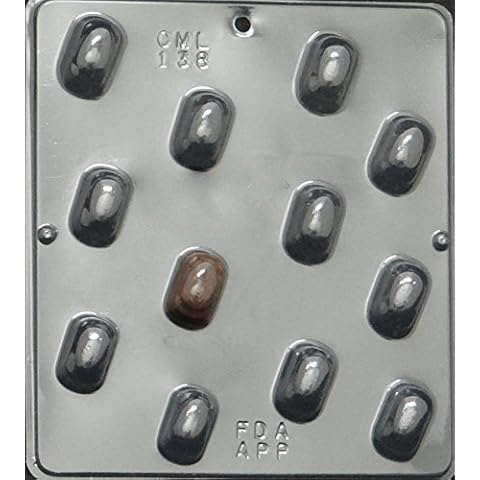 Chocolate Almond Pieces Chocolate Candy Mold Candy Making 138 Cover