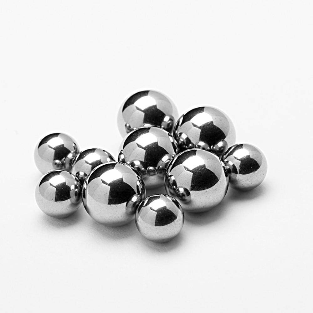 Solid Carbon Steel Precision Bearing Balls | 2.361-2.39 mm, 8-20 mm for Bicycles, Casters, Drawer Slides, Door Locks(2.375mm)