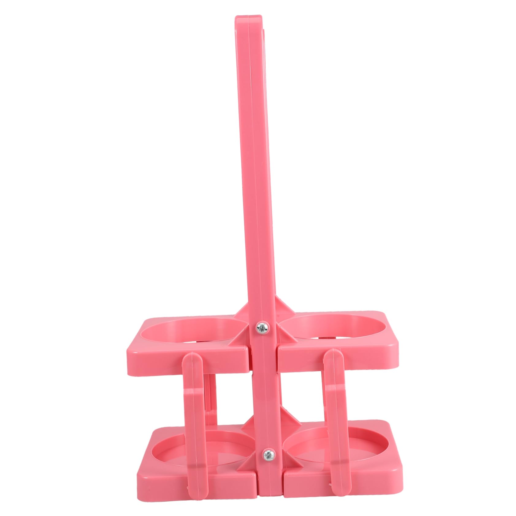 PRETYZOOM 5piezas Soporte De Bebidas Portátil Soporte Plegable para Botellas De Cerveza y Organizador De Botellas con para Camping