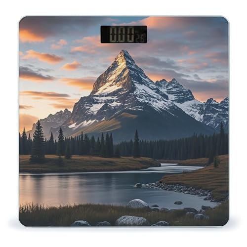 Báscula Digital de Baño Mount at Sunset con Plataforma Ancha