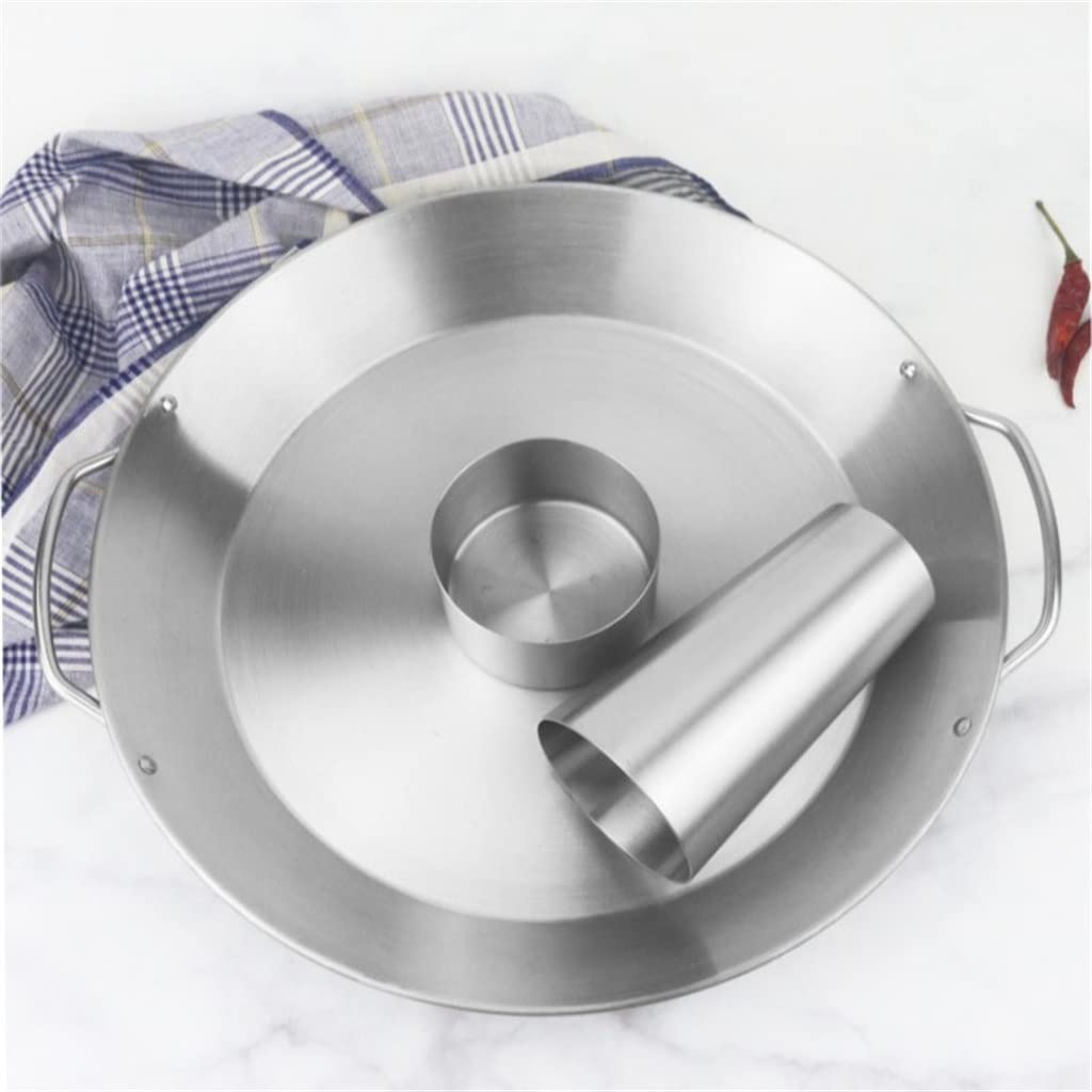 ADITAM KANBUN Barbacoa Asar Sartenes para Hornear Asador de Pollo Antiadherente Estante con tazón Pavo Hornear Barbacoa Accesorios Herramientas Double The Comfort