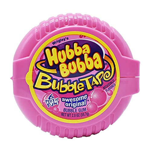 Image of Hubba Bubba Awesome Original Bubble Tape Pack of 2 Pouch, 2 x 56 g