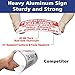 Emergency Exit Only - Security Alarm Will Sound If Door Is Opened Sign, 2 Pack, 10 x 7 inch .40 Rust Free Aluminum, UV Protected, Weather Resistant, Waterproof, Durable Ink, Easy to install