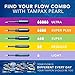 Tampax Pocket Pearl Plastic Tampons, Regular/Super/Super Plus Absorbency Triplepack, Unscented 30 Count, (Pack of 4 - 120 Count Total)