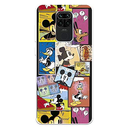 Fundas Para Xiaomi Redmi Note 9 Funda para Xiaomi Redmi Note 9 Oficial de Clásicos Disney Mickey Comic para Proteger tu móvil. Carcasa para Xiaomi de...