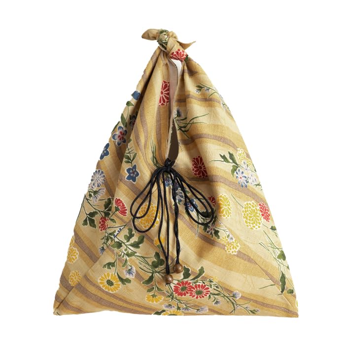 Nagominosato (Made in Japan) Japanese Patterned Cotton Azuma Bag, Mother's Day, Eco Bag, Japanese Pattern, Japanese Style, Foldable, Compact, Bakuja, Yukata, Kimono, Cotton, Shoulder Bag, Stylish : Cl