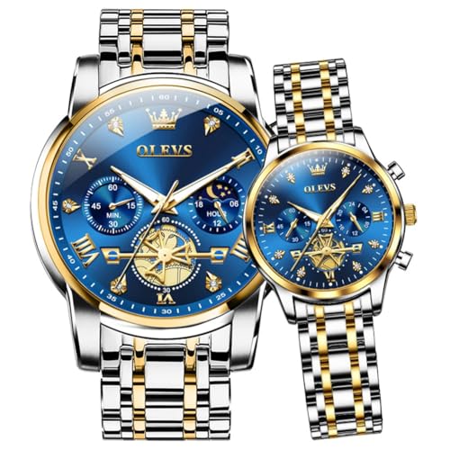 OLEVS Couple Watch Set