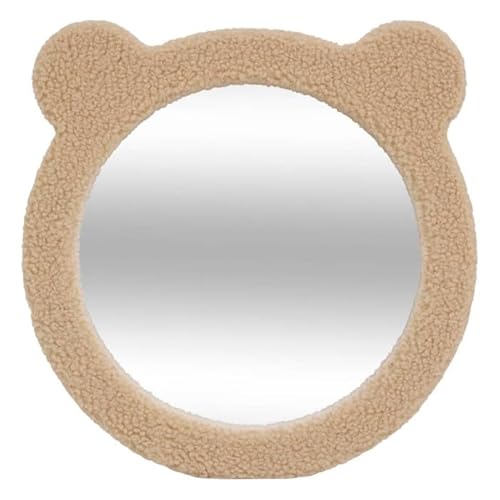 Atmosphera for Kids - Miroir Mural Bouclette Ourson Beary 33cm Marron