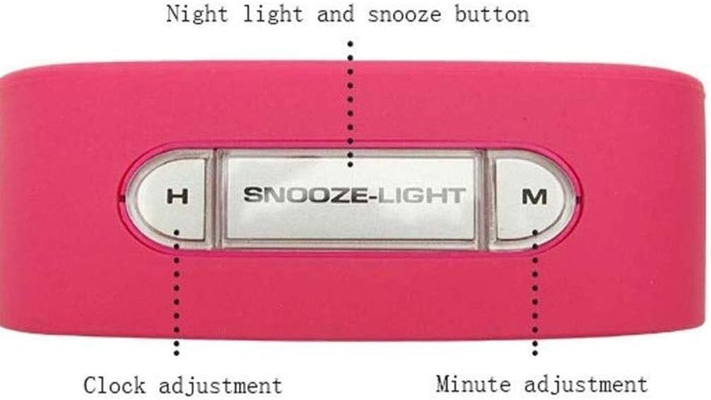Large Digital LCD Travel Alarm with Sleep Timer, Sound and Portable Size, for Children's Gifts(D) image 5