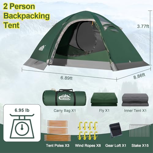 Camppal 2-Person Windproof Winter Tent