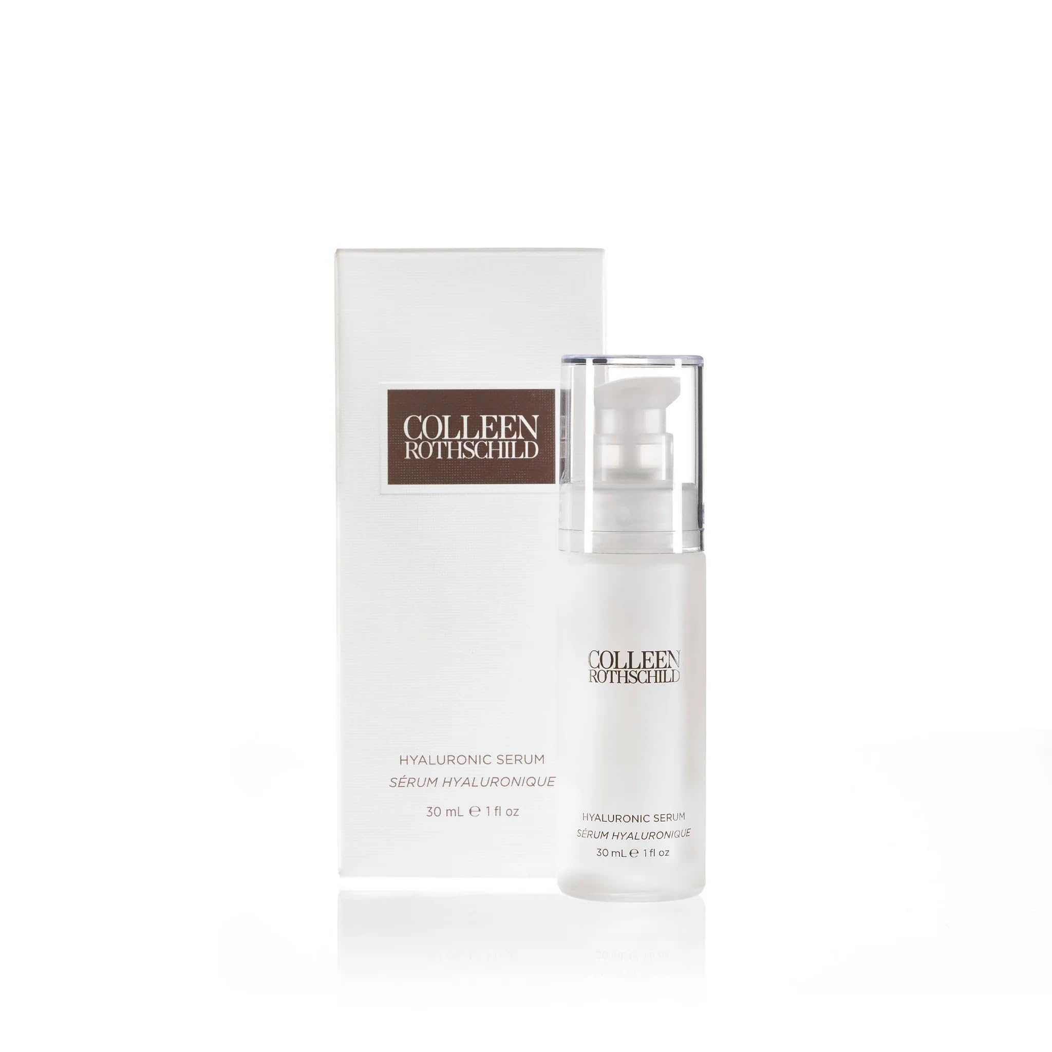 COLLEEN ROTHSCHILD Hyaluronic Serum | Instant and Long-Term Hydration | Hyaluronic Acid & Niacinamide | Plump, Smooth, and Brighten | For All Skin Types (1 fl oz)