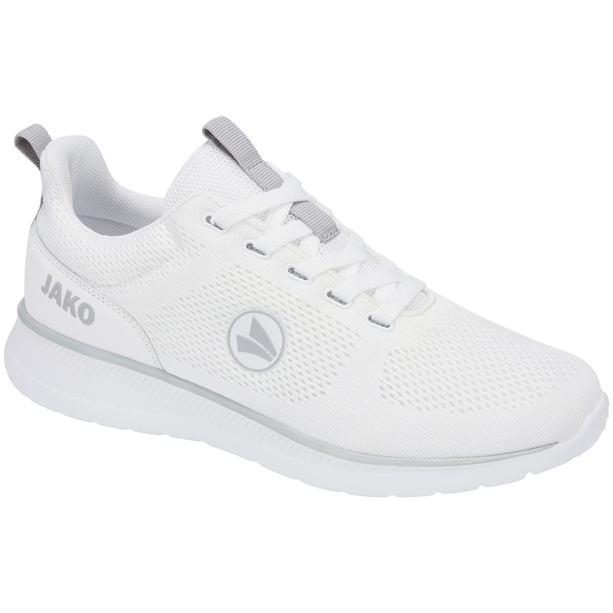 JAKO Unisex Team Mesh Trainers, White, 36 EU, White, 4 UK