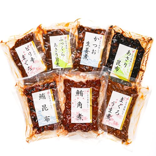 (新)焼津佃煮詰め合わせ7種(計約685g)