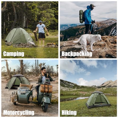 ShinHye Backpacking Tent for Camping 1-5 Person Hiking Ultralight Tent for Waterproof の商品画像 7
