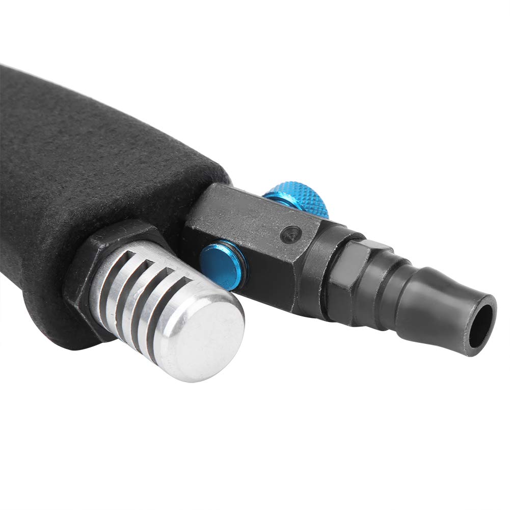 Fafeicy Pistola per Rivetti, Utensile per Rivettatura Pneumatica con Pistola per Rivetti, Utensile Elettrico Manuale per Rivettatura Pneumatica con Filettatura M5-M6 700 Giri/min,