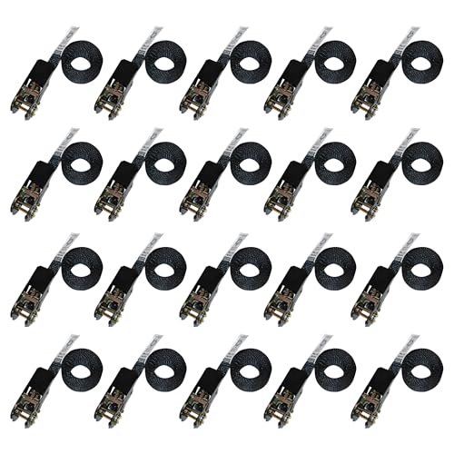 Shippers Supplies 1 x 6 Endless Ratchet Strap NO Hooks 20 Pack
