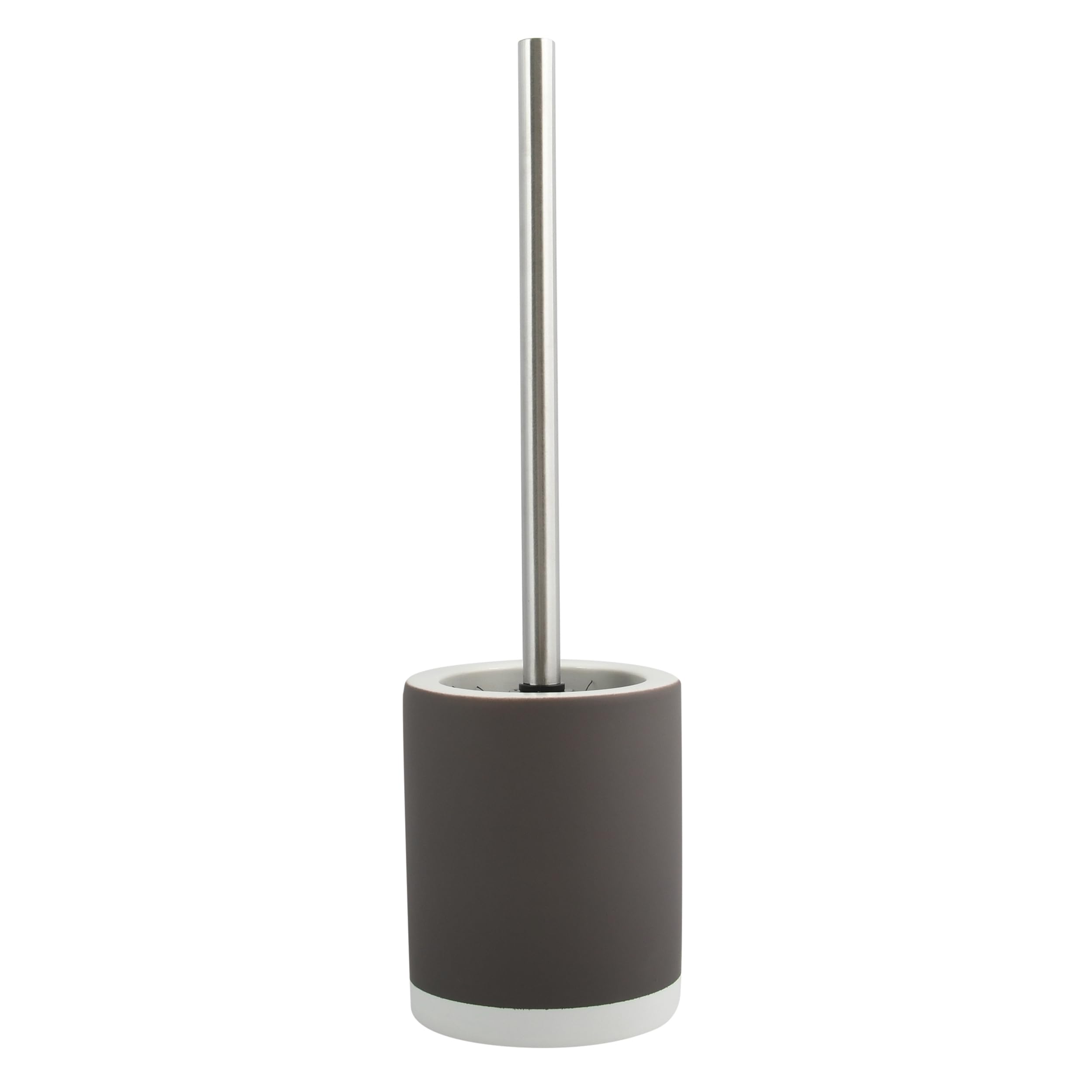 MSV Cagliari Toilet Brush Ceramic Soft Touch Grey