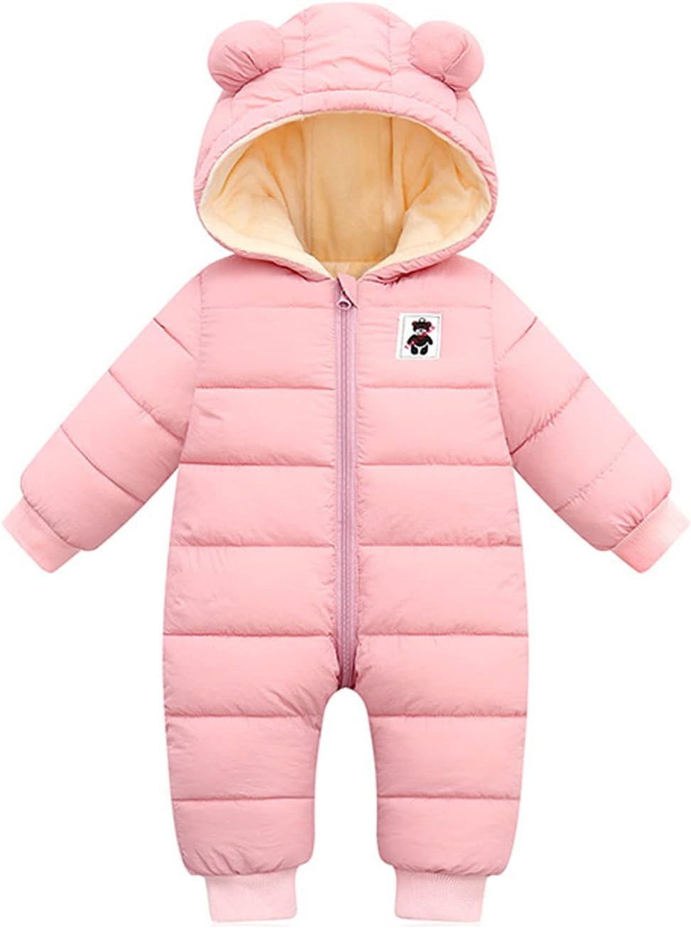 Newborn Snowsuit Baby's Romper Jumpsuit Winter Coats Warm Down Coat Cute Padded Windproof Onesie for infant girls boys