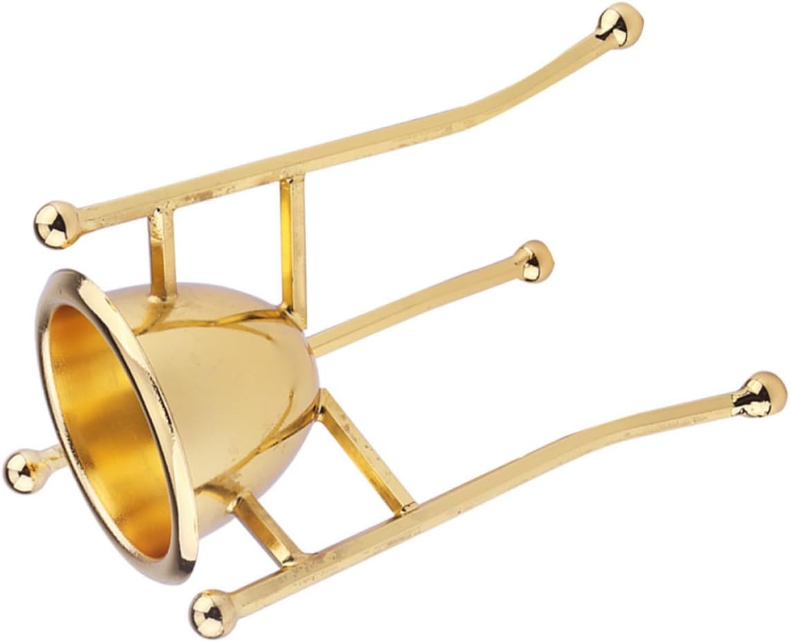 Copper Triangle Egg Rack for Serving Decorative Table Display