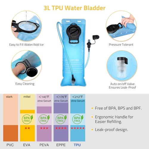 CVLIFE-Tactical-Hydration-Backpack-with-3L-TPU-Water-Bladder-Molle-Lightweight-Large-Capacity-Water-Backpacks-for-Men-Women