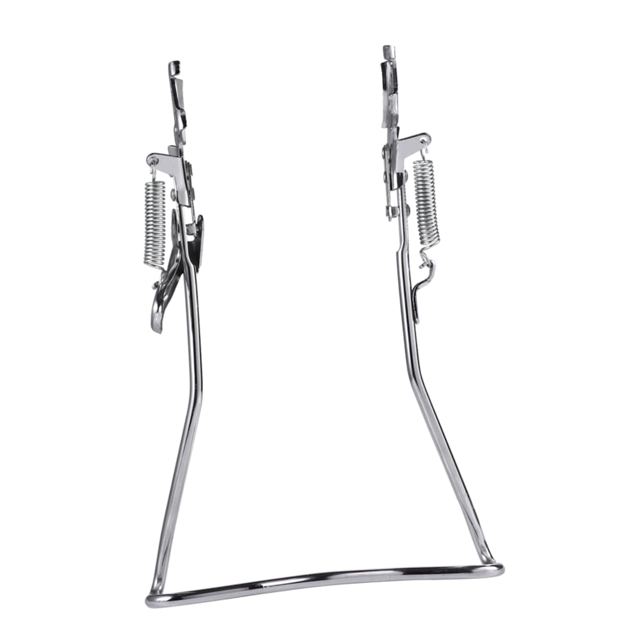 Holibanna Durable Double Bike Kickstand Repair Rack for Easy Parking Lightweight Design for Mountain and Road Bicycles Essential Bike Accessories for Stability